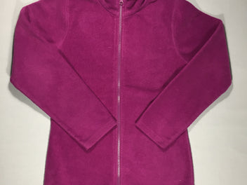 Gilet polar mauve-aubergine