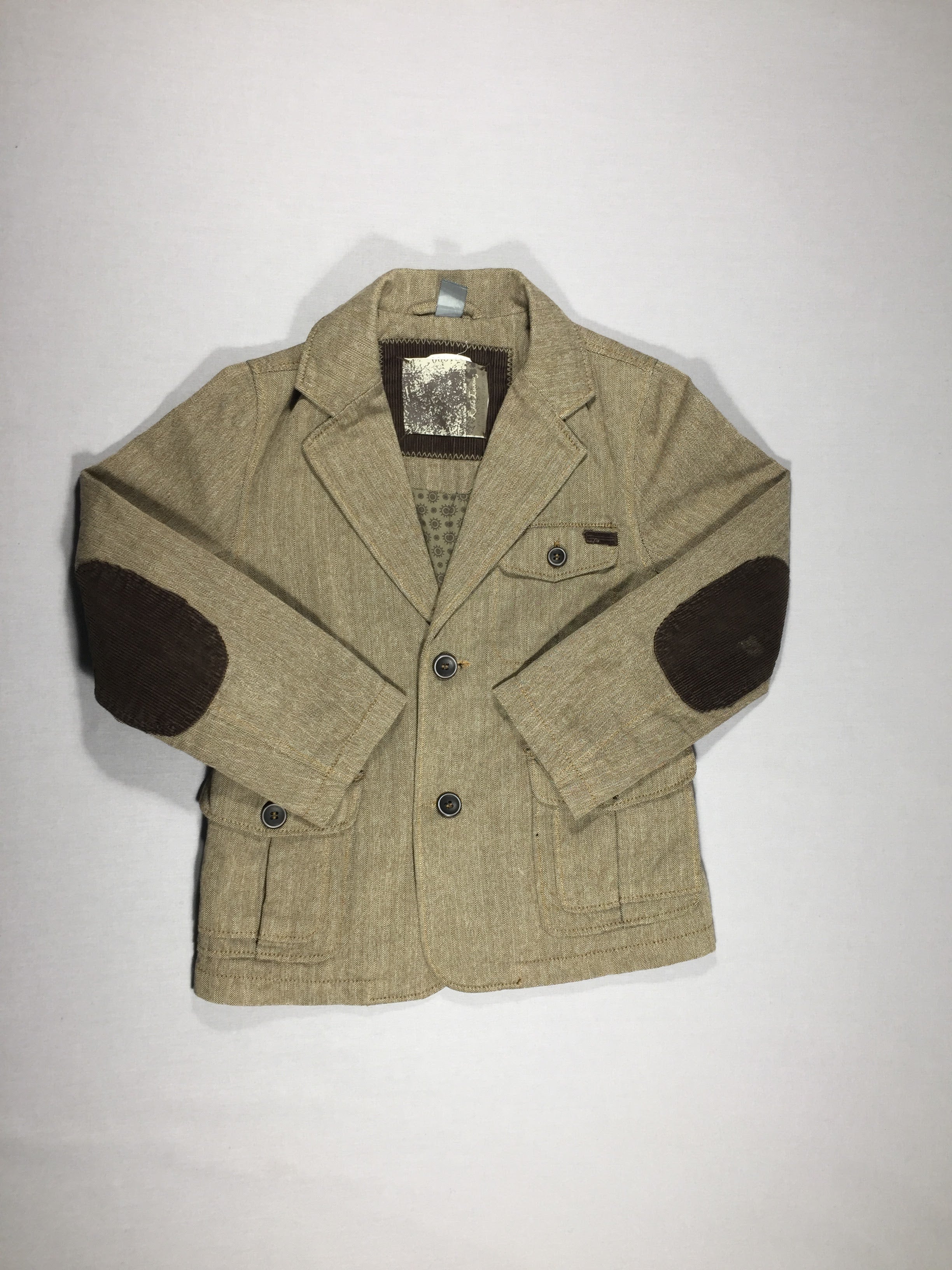 Veste tons bruns - points de Hongrie