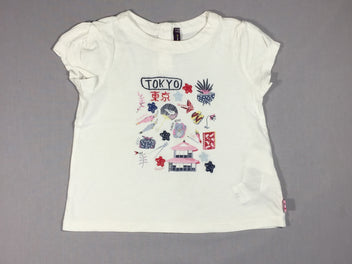 T-shirt m.c blanc Tokyo