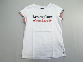 T-shirt m.c blanc Les copines