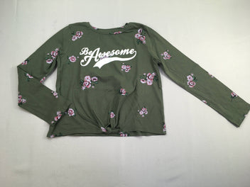 T-shirt m.l vert Awesome nouable