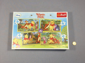 4 puzzles Winnie (48p) - complet