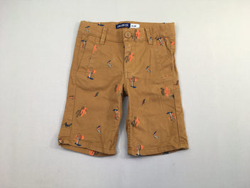Bermuda slim chino cognac cactus