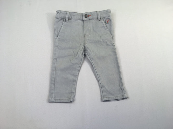 Pantalon chino gris, moins cher chez Petit Kiwi
