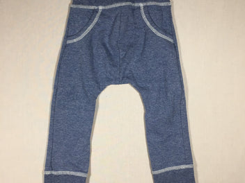 Pantalon molleton  bleu