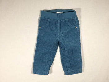 Pantalon velours côtelé - bleu bouteille