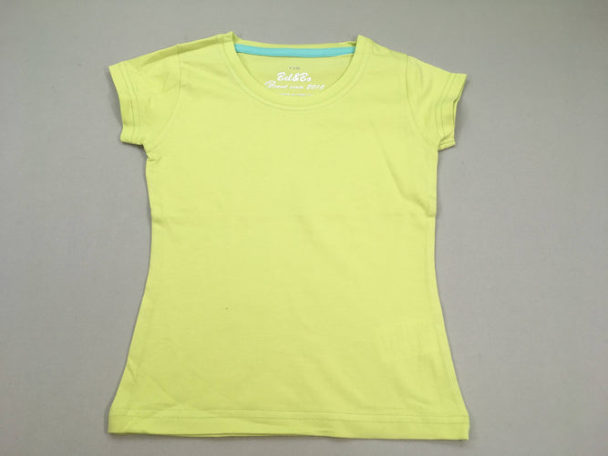 T-shirt m.c vert clair, moins cher chez Petit Kiwi