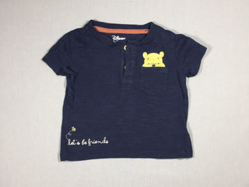 T-shirt m.c bleu foncé Winnie