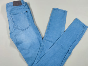 Jeans slim bleu clair, 36