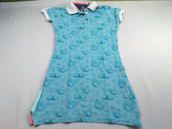 Robe s.m polo bleu, J&Joy