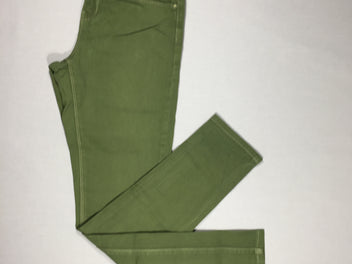 Pantalon toile vert