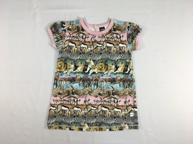 Robe m.c molleton animaux, moins cher chez Petit Kiwi