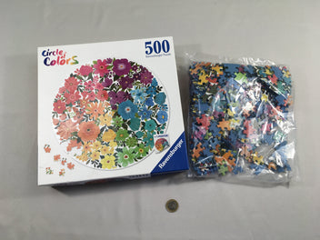 NEUF Puzzle 500pcs fleurs