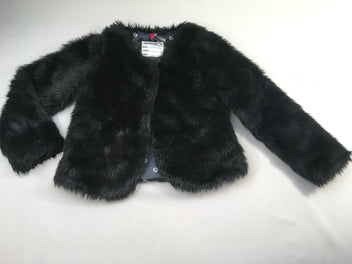 Gilet-veste duveteux noir