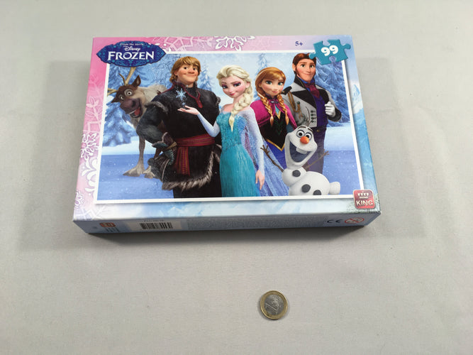 Puzzle Frozen 99pcs +9a-Complet, moins cher chez Petit Kiwi