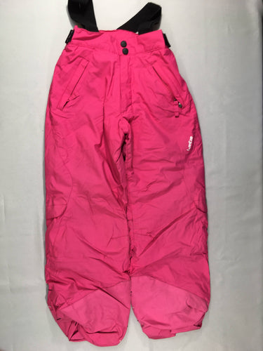 Pantalon de ski rose à bretelles amovibles Pull'nfit Wed'ze, moins cher chez Petit Kiwi