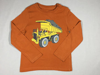 T-shirt m.l brun - camion benne