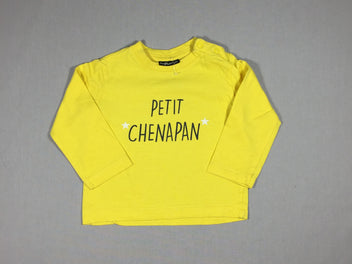 T-shirt m.l jaune Petit Chenapan