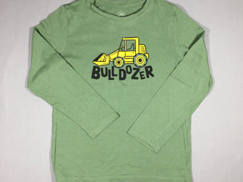 T-shirt m.l vert bulldozer