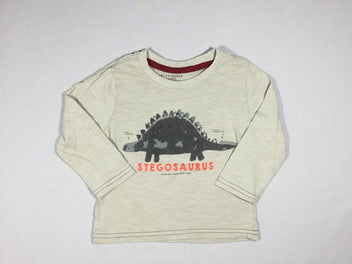 T-shirt m.l gris Stegosaurus