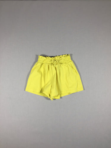 Short jaune jersey, moins cher chez Petit Kiwi