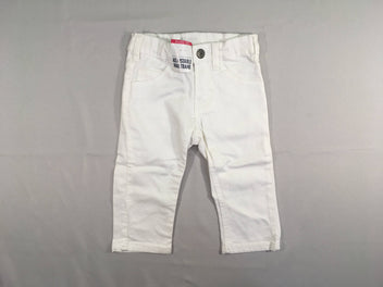 Neuf-Pantalon 3/4 blanc