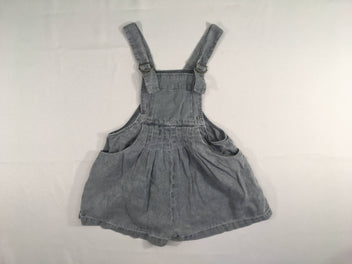 Combishort denim gris