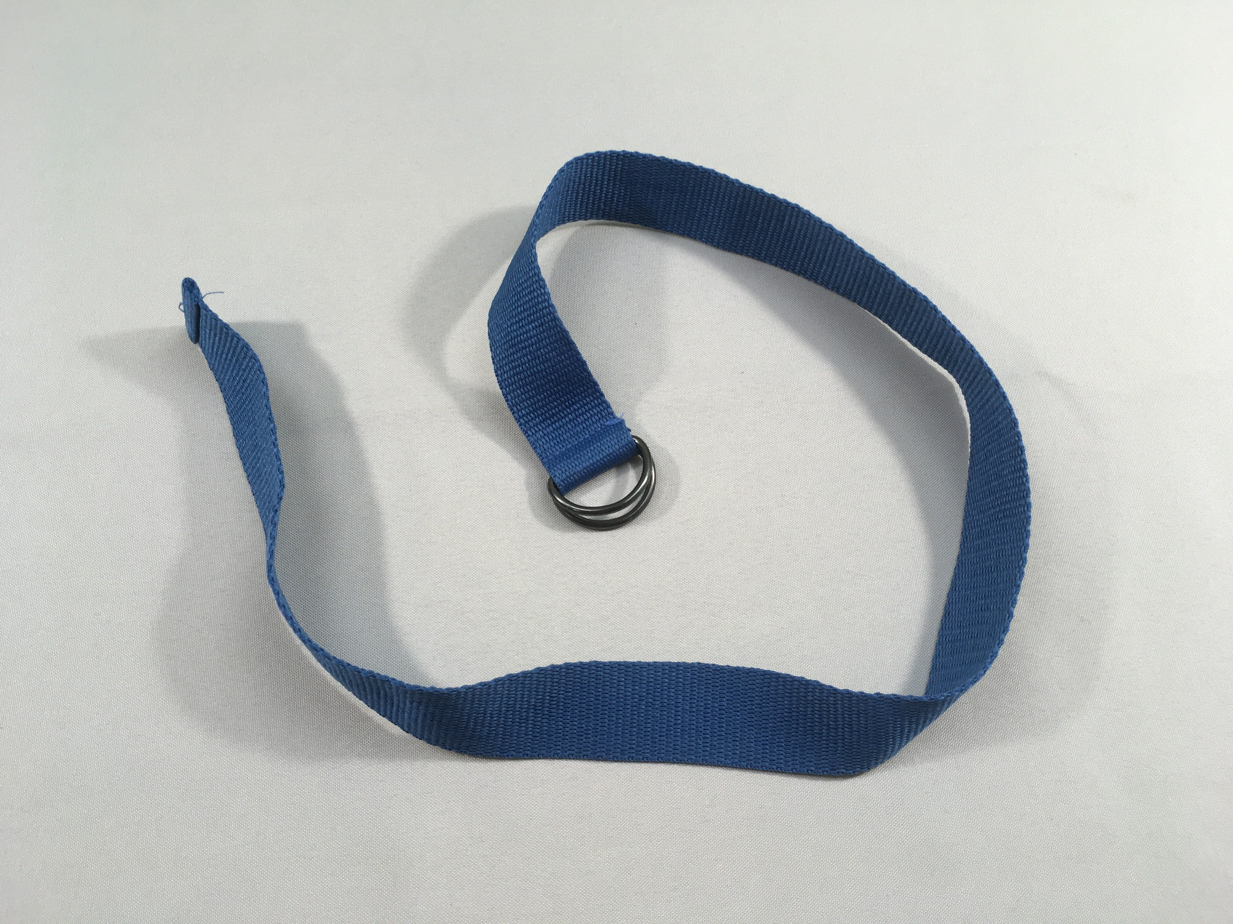 Ceinture textile bleue 72cm