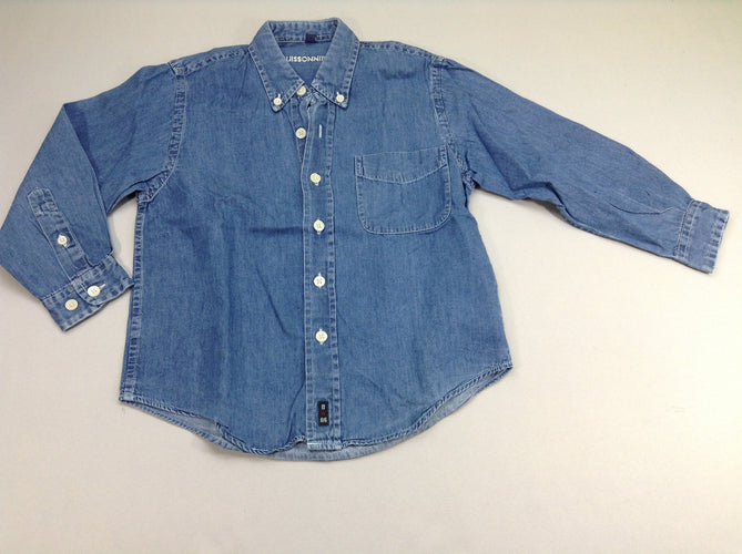 Chemise m.l denim, moins cher chez Petit Kiwi
