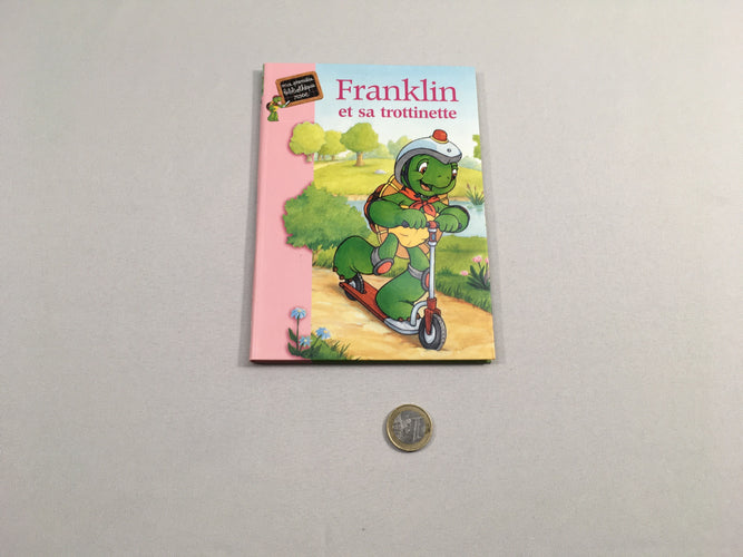 Franklin et sa trottinette, Bibliothèque rose, moins cher chez Petit Kiwi