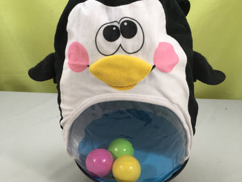 Culbuto Pingouin à boules (sonore)