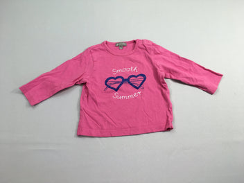 T-shirt m.l rose lunettes coeur