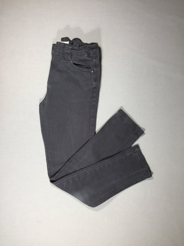 Pantalon gris foncé - légèrement éclairci aux genoux, moins cher chez Petit Kiwi