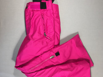 Pantalon de ski avec bretelles enfant chaud imperméable - rose - Parfait état