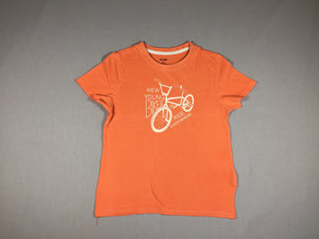 T-shirt m.c orange vélo