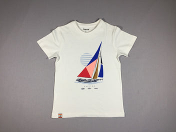 T-shirt m.c blanc voilier