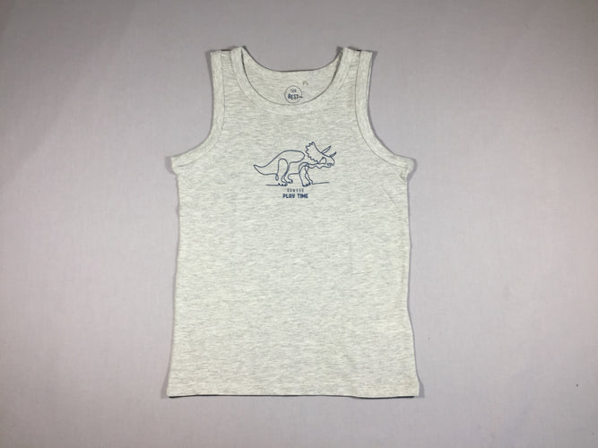 T-shirt s.m gris dinosaure, moins cher chez Petit Kiwi