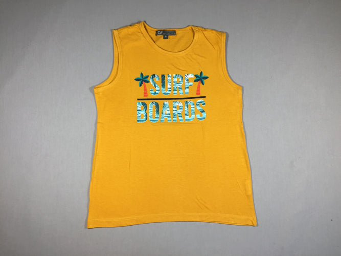 T-shirt s.m jaune palmiers, moins cher chez Petit Kiwi