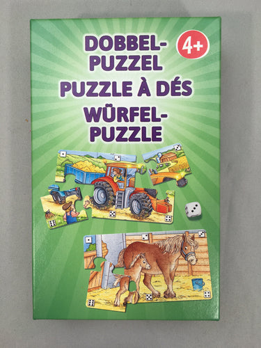 Puzzle à dés, 4+, moins cher chez Petit Kiwi
