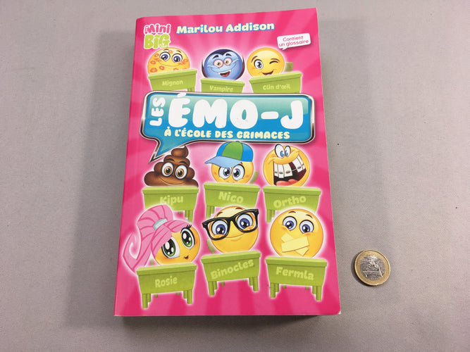 Les émo-j à l'école des grimaces, moins cher chez Petit Kiwi