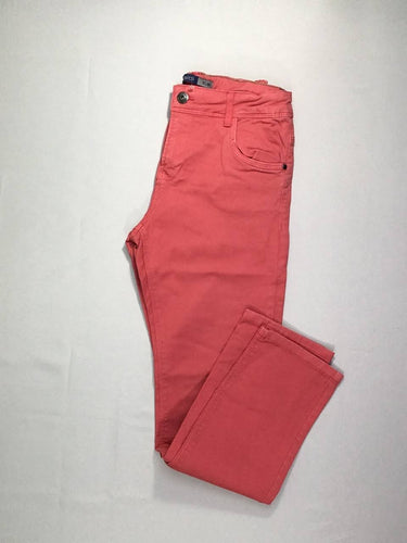 Pantalon slim rouge, moins cher chez Petit Kiwi