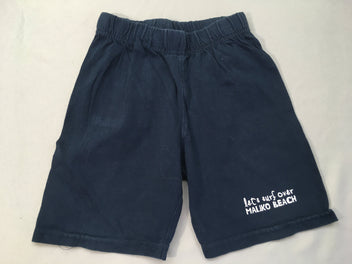 Bermuda jersey bleu foncé