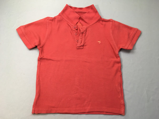 Polo m.c rouge, moins cher chez Petit Kiwi