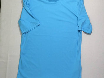 T-shirt m.c de sport bleu