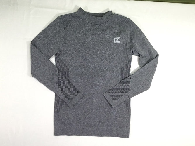 T-shirt m.l de sport gris foncé chiné, moins cher chez Petit Kiwi