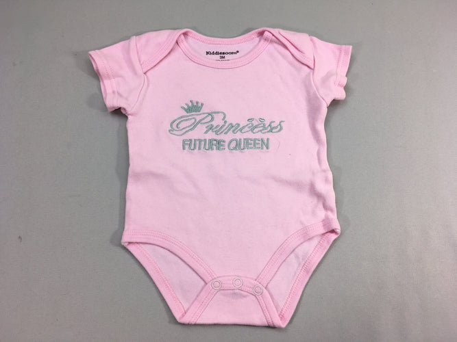 Body m.c rose Princess, moins cher chez Petit Kiwi