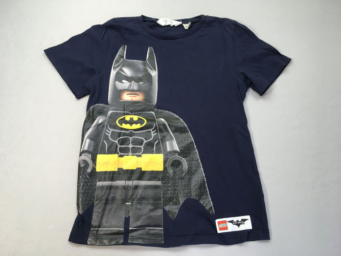 T-shirt m.c bleu foncé Batman, moins cher chez Petit Kiwi