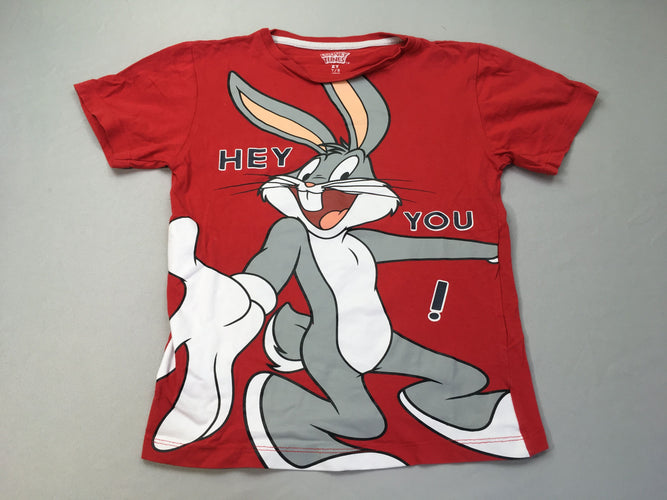 T-shirt m.c rouge Lonney Tunes, moins cher chez Petit Kiwi