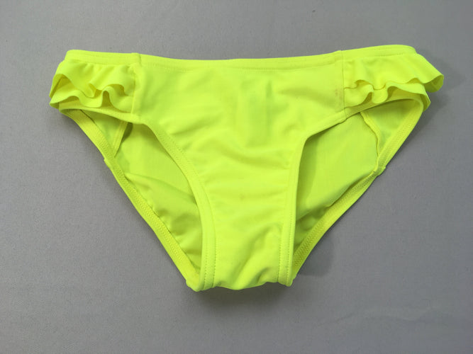 2 culottes de maillots, jaune néon/ rose fruits, moins cher chez Petit Kiwi