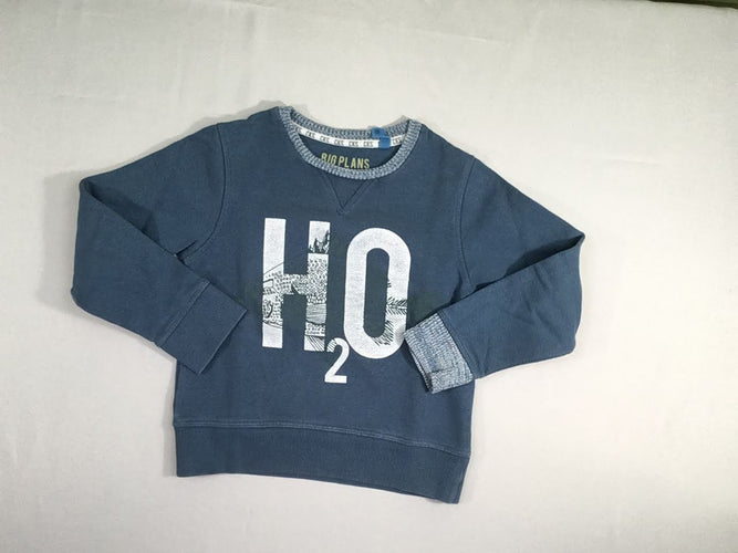 Sweat bleu H2O, moins cher chez Petit Kiwi